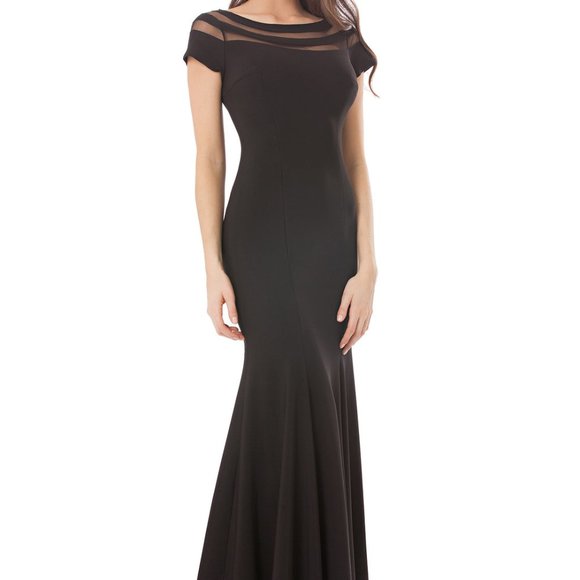 JS Collections Dresses & Skirts - WOMENS- Size 10 Black Gown/Dress